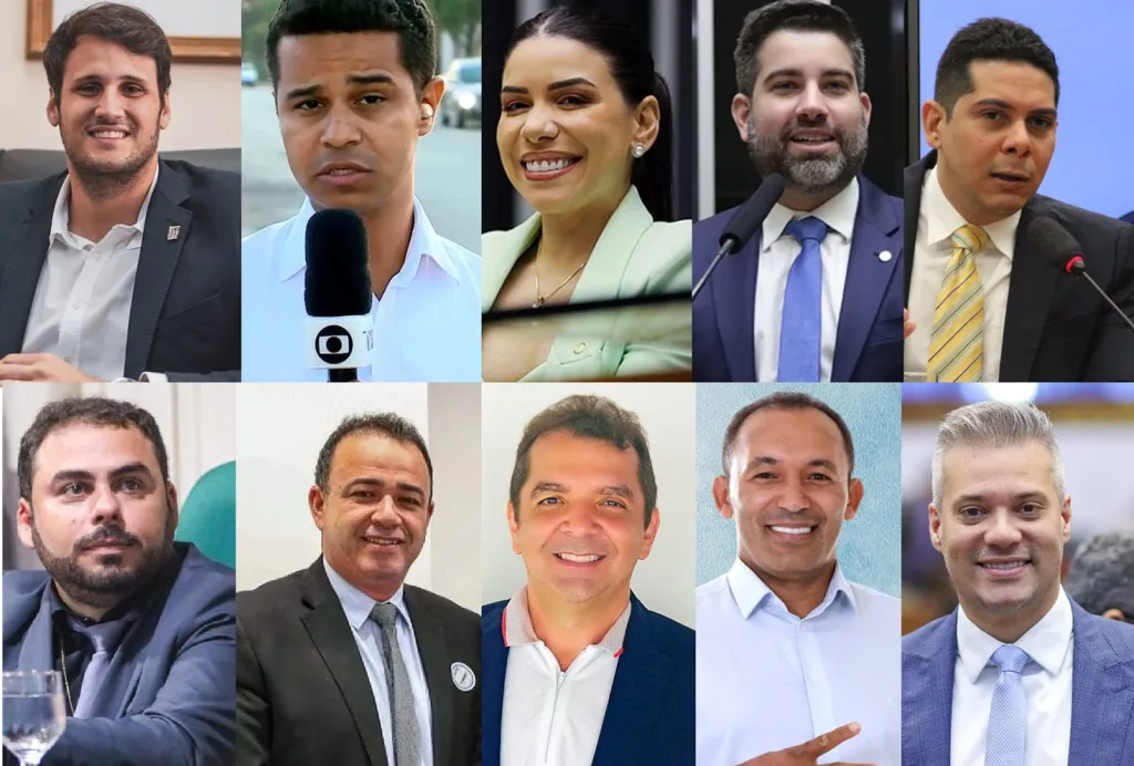Os dez principais nomes na acirrada disputa por uma vaga de Deputado Federal em 2026