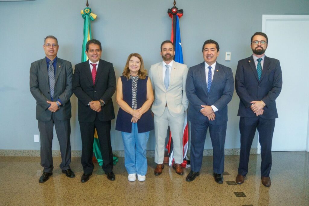 PGJ se reúne com a presidente da Assembleia Legislativa para discutir projetos de lei do MPMA