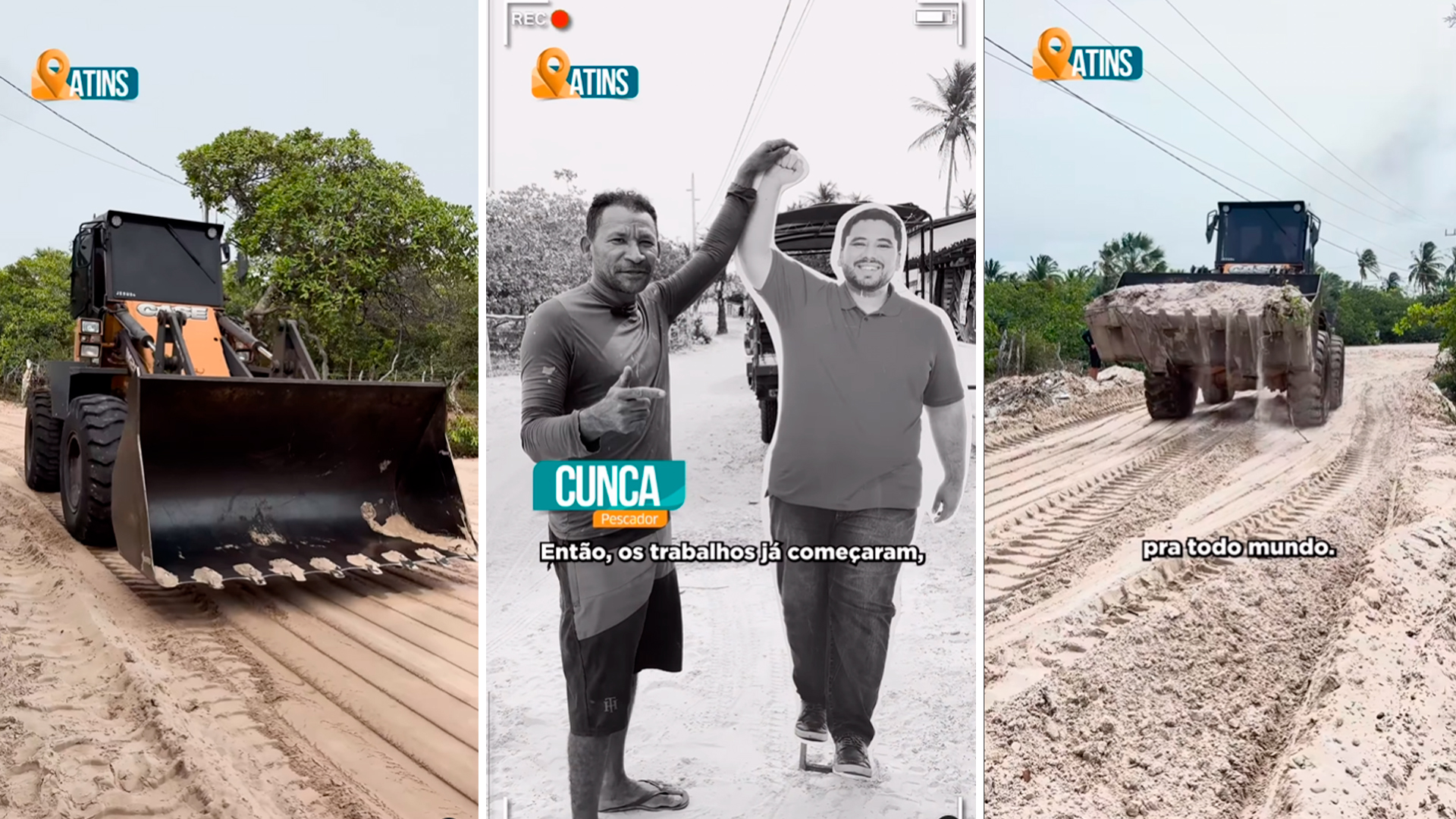Prefeitura de Barreirinhas realiza melhorias nas estradas do Povoado Atins