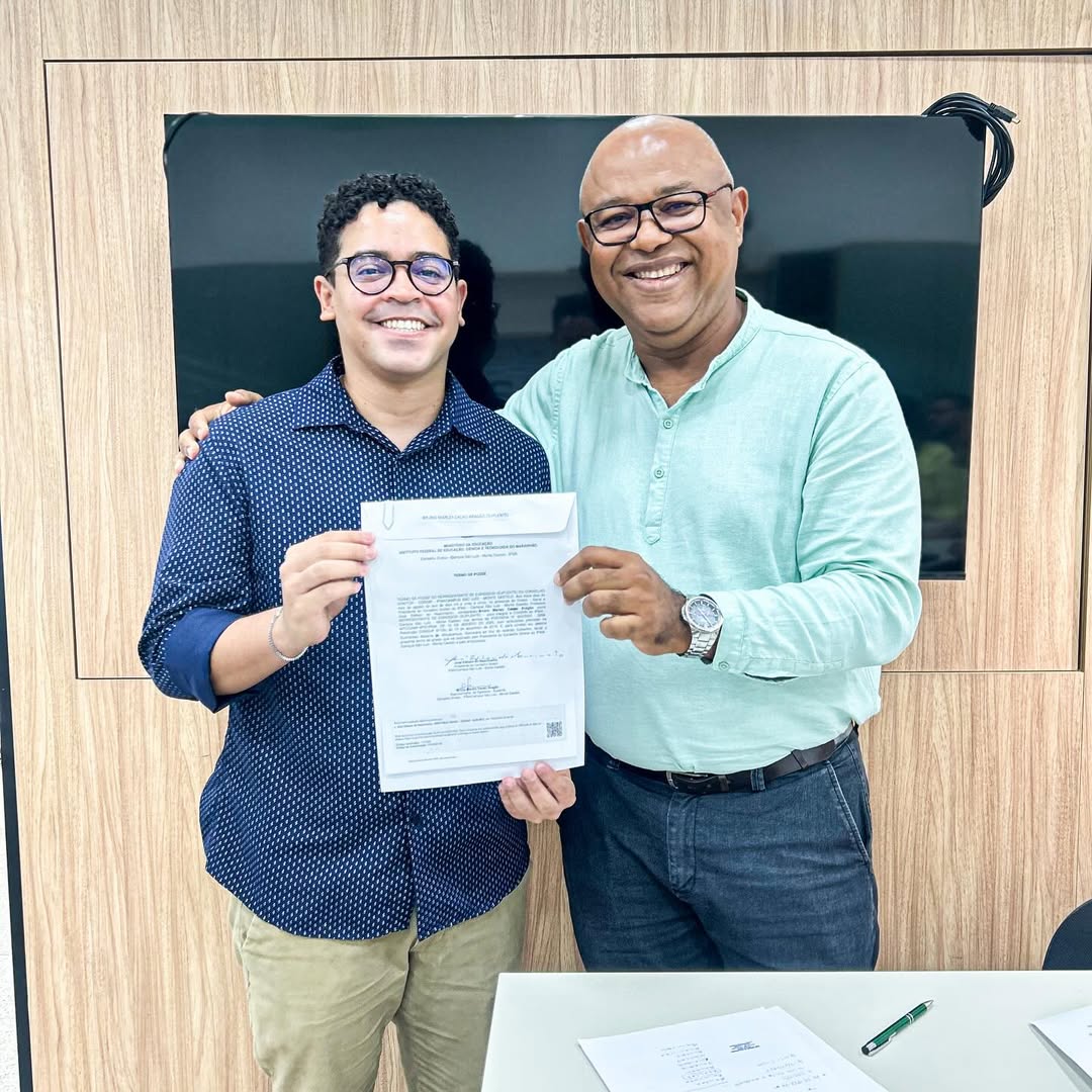 Bruno Cacau é empossado como membro do CONDIR do IFMA Campus Monte Castelo