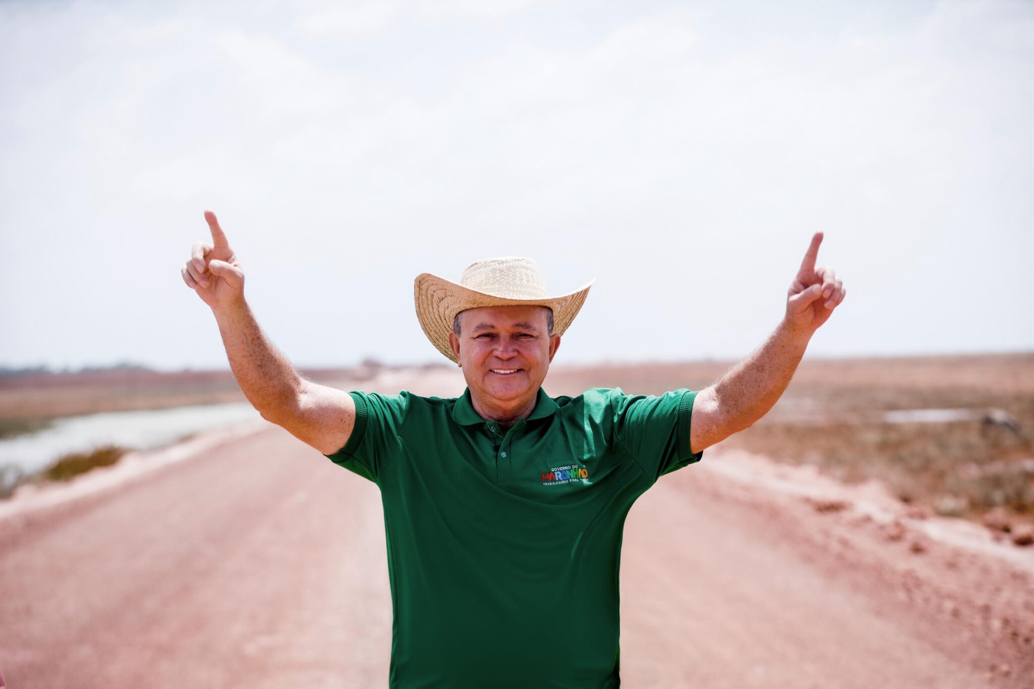 Governador Brandão vistoria obras estruturantes na Baixada Maranhense
