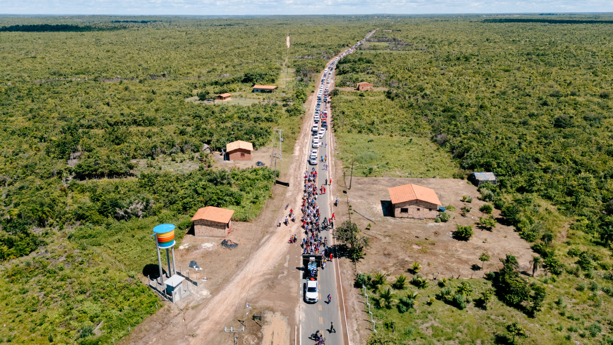 Estrada para a Praia do Barreirão é entregue em Cedral pelo Governo do Estado