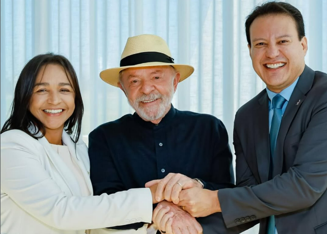 Presidente Lula envia recado ao Maranhão e confirma Camarão e Eliziane como seus candidatos