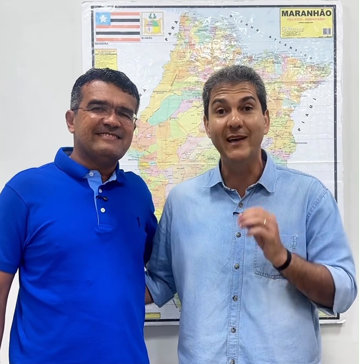 CONFIRMADO: Eduardo Braide oficializa apoio a Lahesio Bonfim e fecha chapa para o Senado Federal