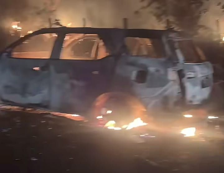 Motorista é esfaqueado e tem carro incendiado após atropelar indígena e tentar prestar socorro